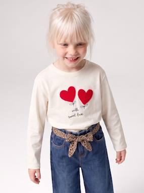 Long-sleeved T-shirt for girls - vertbaudet enfant