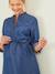 Robe de grossesse et allaitement en denim léger Stone - vertbaudet enfant 