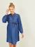 Robe de grossesse et allaitement en denim léger Stone - vertbaudet enfant 