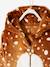 Plush-effect Reindeer Onesie for Girls Brown/Print - vertbaudet enfant 