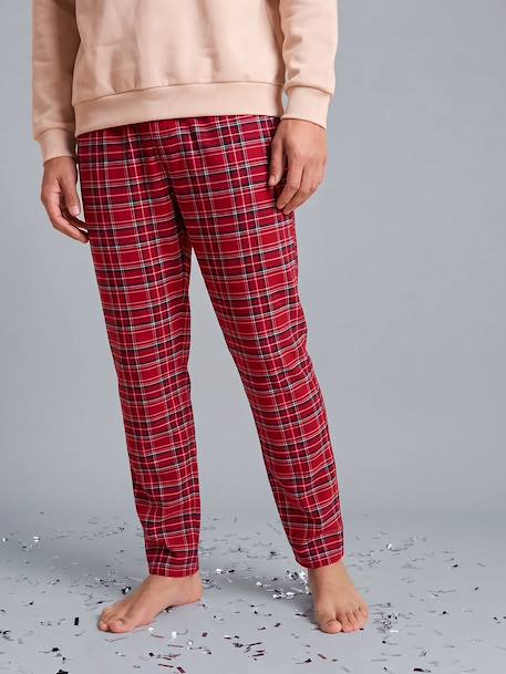 Pyjama de Noël homme Capsule Famille rouge - vertbaudet enfant 