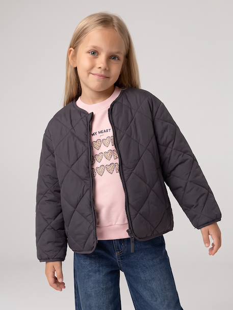 Parka 3 en 1 fille amovible blush+marine - vertbaudet enfant 
