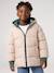 Parka à capuche réversible garçon bronze+vert sauge - vertbaudet enfant 