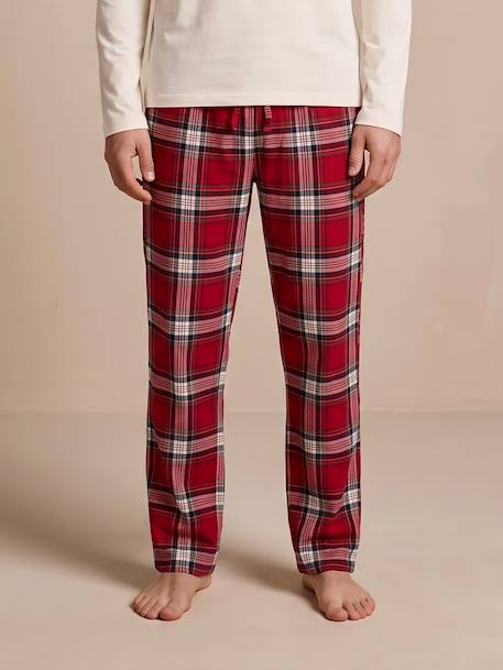 Pyjama homme Capsule Famille écru - vertbaudet enfant 