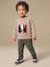 Pull Noël bébé garçon manches longues beige chiné - vertbaudet enfant 