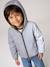 Reversible hooded jacket for boys khaki - vertbaudet enfant 