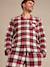 Men's Flannel pyjamas red - vertbaudet enfant 