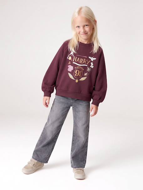 Sweat Harry Potter fille prune - vertbaudet enfant 