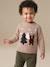 Pull Noël bébé garçon manches longues beige chiné - vertbaudet enfant 