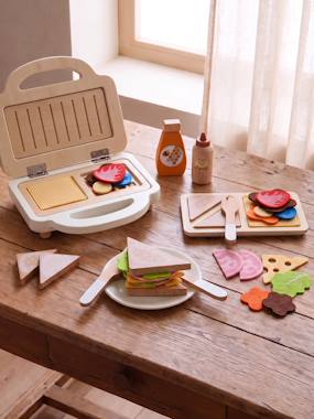FSC100® wooden waffle maker play set - vertbaudet enfant