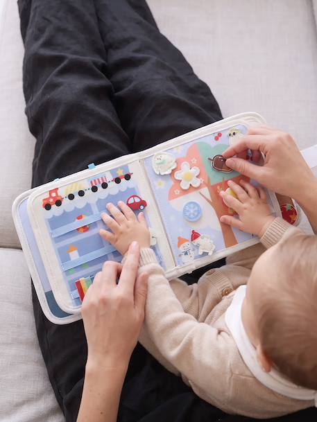 Livre motricité Doudou blanc - vertbaudet enfant 