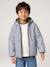 Reversible hooded jacket for boys khaki - vertbaudet enfant 