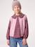 Gilet sans manches fille boutonné devant lilas+vanille - vertbaudet enfant 