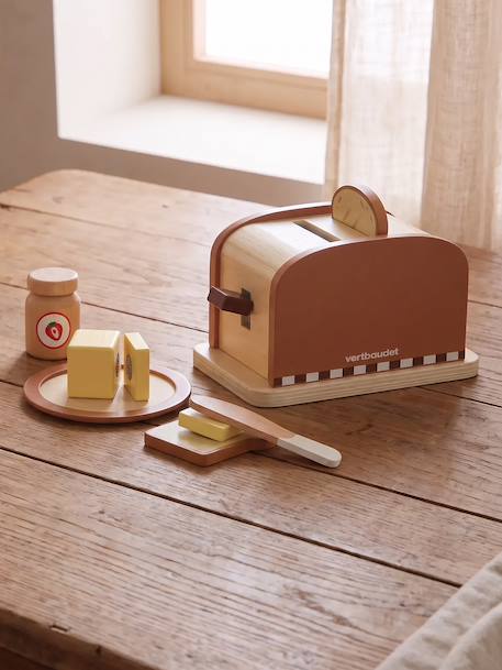 Grille pain en bois FSC® caramel - vertbaudet enfant 