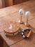 Set of Maracas, Tambourine, Tambourine with Rattles - FSC® Certified green+rose - vertbaudet enfant 