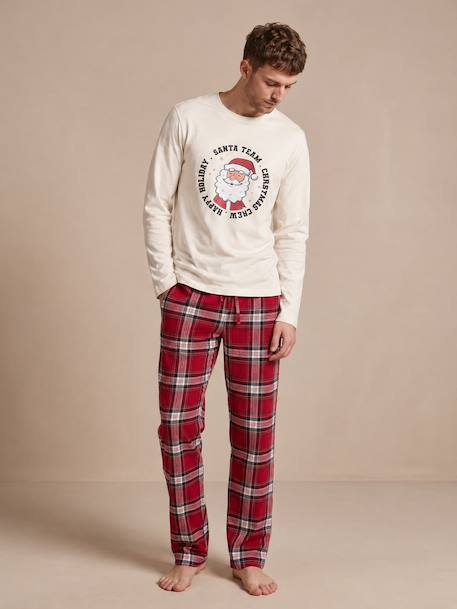 Men's pyjamas Family Capsule ecru - vertbaudet enfant 