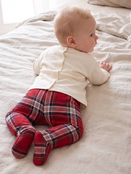 2-piece pyjamas Family Capsule for newborn ecru - vertbaudet enfant 