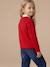 Gilet boutonné manches longues rouge - vertbaudet enfant 