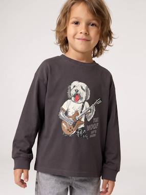 T-shirt manches longues garçon - vertbaudet enfant