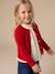 Gilet boutonné manches longues rouge - vertbaudet enfant 