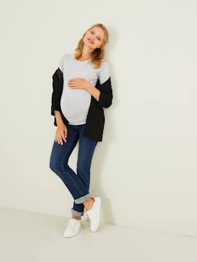 Lot de 2 T-shirts manches longues grossesse - vertbaudet enfant