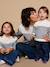 Family capsule jumper ecru - vertbaudet enfant 