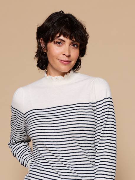 Family capsule jumper ecru - vertbaudet enfant 
