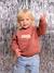 Long-sleeved baby Sweatshirt terracotta - vertbaudet enfant 