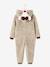 Plush Effect 'Reindeer' Onesie for Boys Beige - vertbaudet enfant 