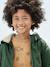 Windcheater with Sherpa-Lined Hood for Boys caramel+khaki+navy blue+olive - vertbaudet enfant 