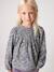 Girl's blouse with smocked sleeves ivory+pale pink+sage green+vanilla - vertbaudet enfant 