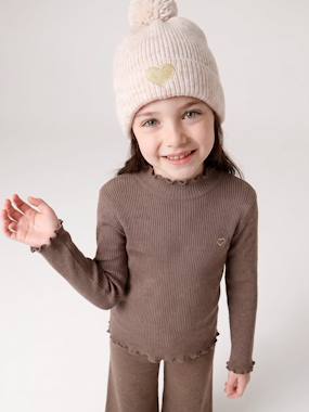 Sous-pull fille tricot - vertbaudet enfant