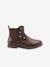 Fancy Boots with Low Heel for Girls Brown - vertbaudet enfant 