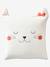 Parure housse de couette + taie d'oreiller enfant CHAT WAOU bleu / multicolore - vertbaudet enfant 