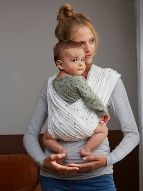 Nursery-Baby Carriers, carry scarf-No-Tie Loop Baby Carrier