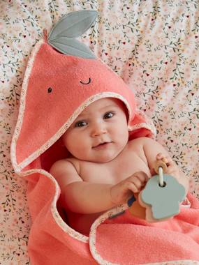Bébé-Cape, peignoir de bain-Cape de bain bébé Pommes d'amour