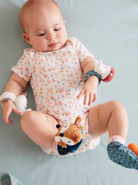 Hand & Feet Rattles, Enchanted Forest Multi - vertbaudet enfant 