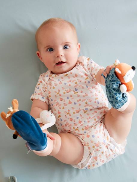 Hand & Feet Rattles, Enchanted Forest Multi - vertbaudet enfant 