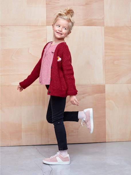 Slim jeans MorphologiK medium hips for girl Washed Black - vertbaudet enfant 
