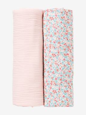 Nursery-Swaddles-Pack of 2 Swaddle Cloths