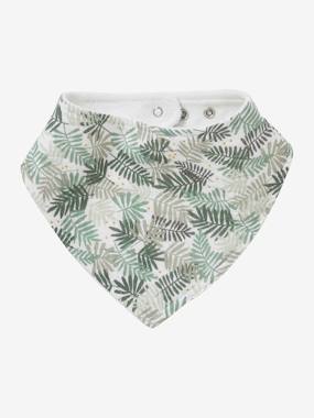 Puériculture-Lot 3 bavoirs bandanas en gaze de coton