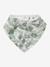 Lot 3 bavoirs bandanas en gaze de coton beige imprimé+BLANC+bleu grisé+cappuccino+écru+lot renard+lot vert panda+rose pâle+vert sauge - vertbaudet enfant 