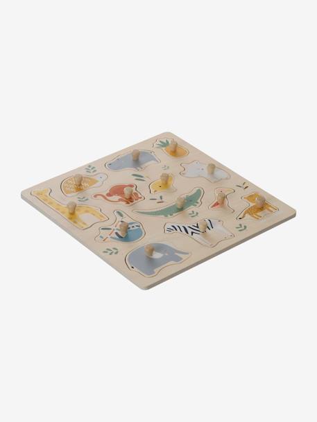 Jungle Peg Puzzle - Wood FSC®100 Certified Multi - vertbaudet enfant 