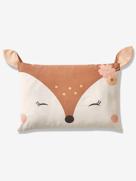 Pillowcase for Baby, Enchanted Forest White - vertbaudet enfant 
