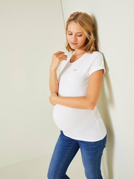 T-shirt maman à personnaliser blanc - vertbaudet enfant 