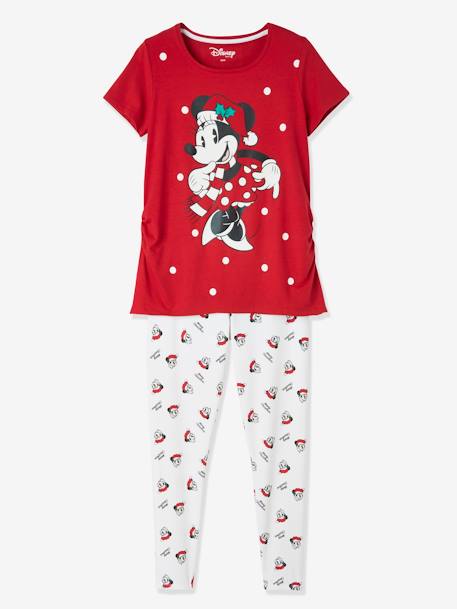 Pyjama de Noël de grossesse Disney® Minnie Rouge - vertbaudet enfant 