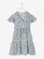 Envelope-Type Printed Dress, for Girls White/Print - vertbaudet enfant 