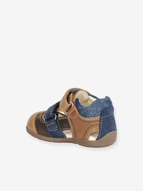 Sandals for Babies, Kaytan by GEOX® Beige+Dark Blue - vertbaudet enfant 
