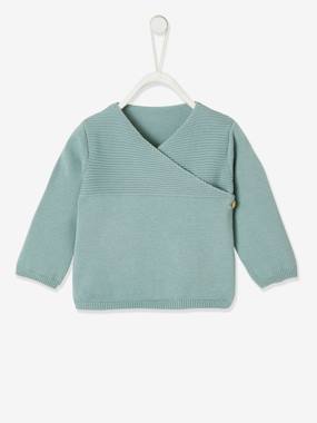 Knitted Cardigan in Organic Cotton for Newborn Babies  - vertbaudet enfant