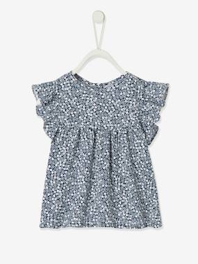 T-Shirt with Printed Flowers, for Babies  - vertbaudet enfant